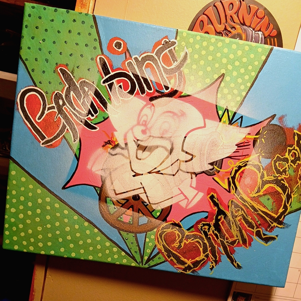 Bozo modern pop art